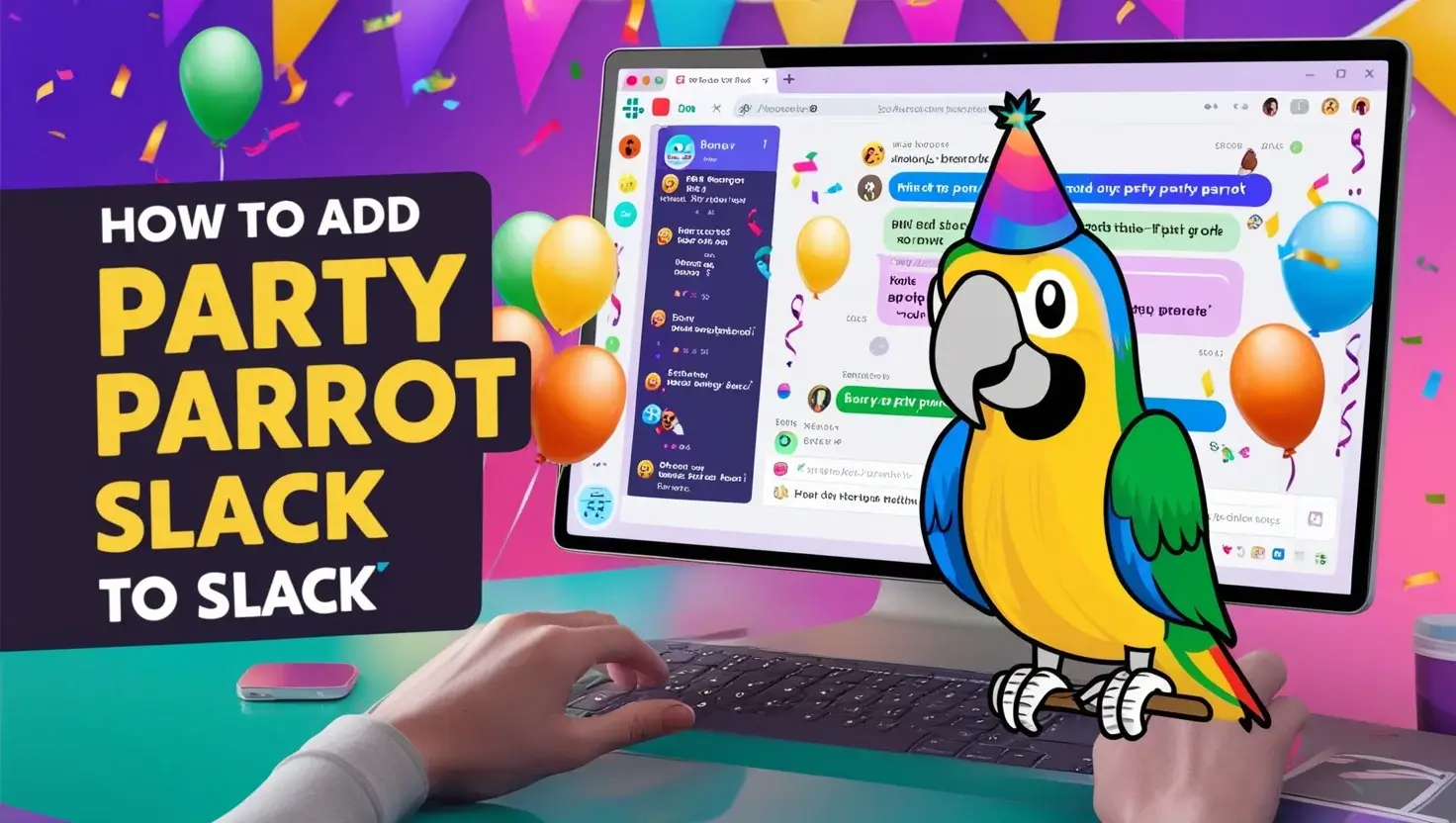 how to add party parrot to slack - TechspiresBlog