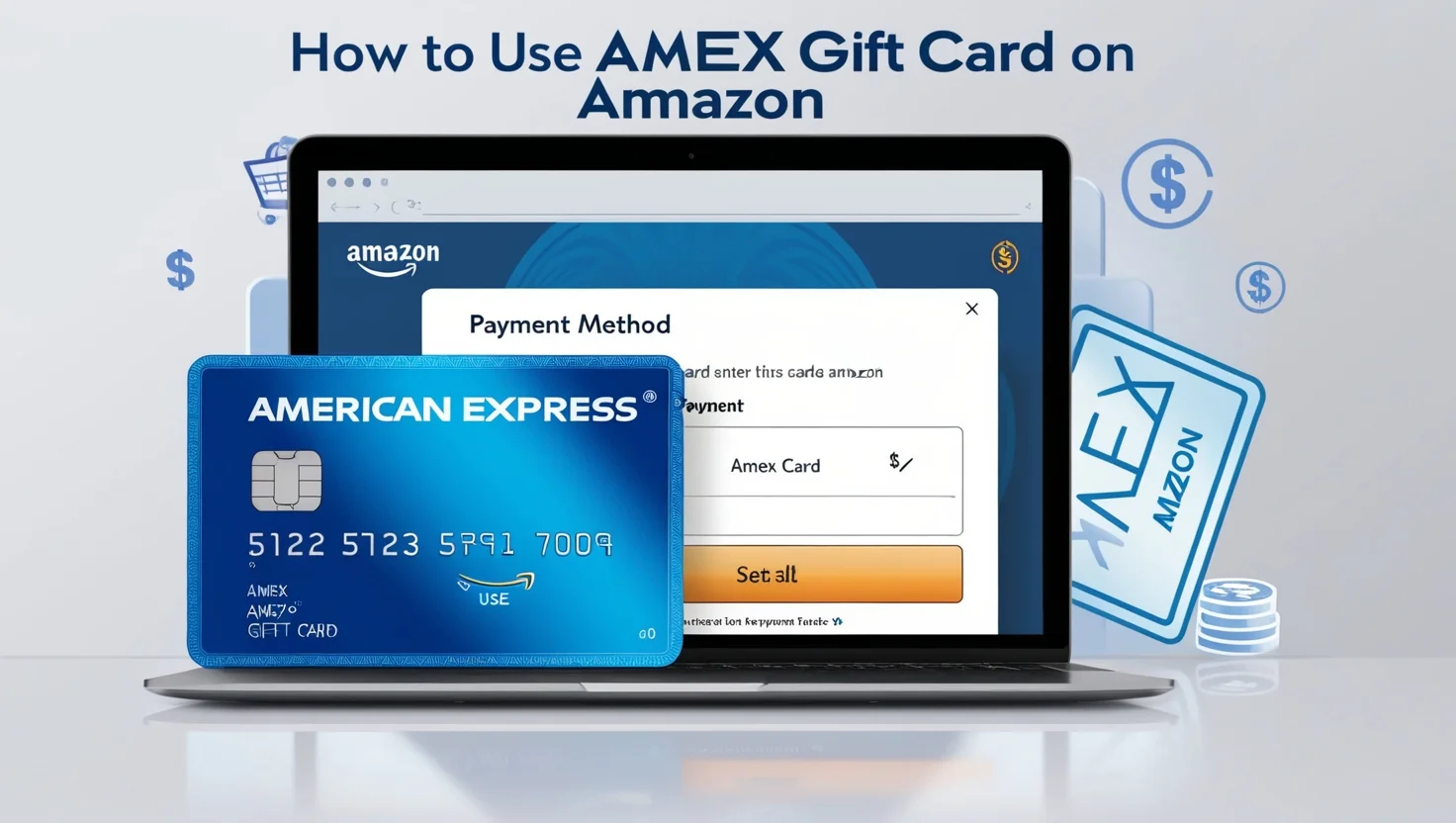 how to use amex gift card on amazon - TechspiresBlog