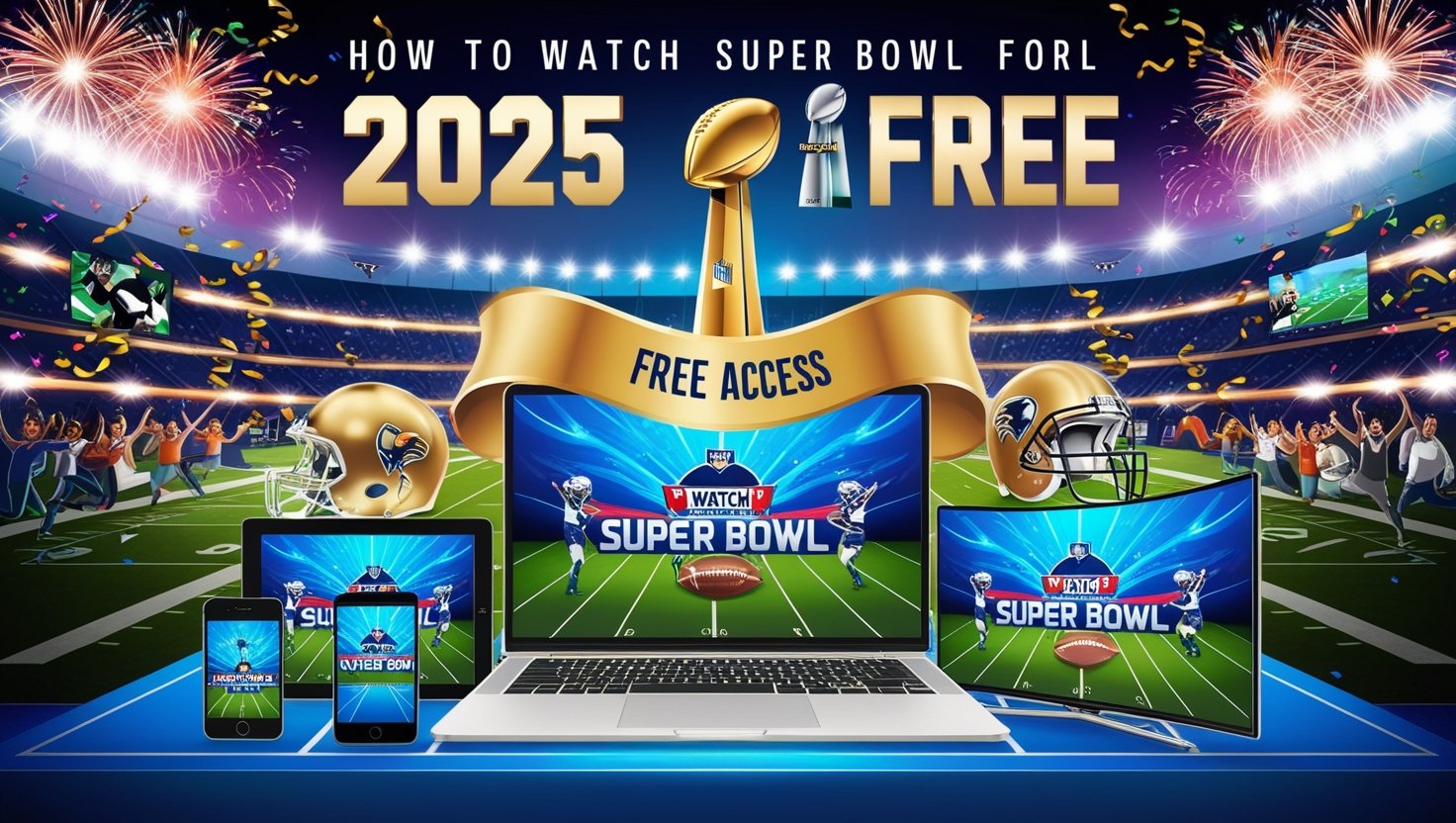 how to watch super bowl for free 2025 - TechspiresBog